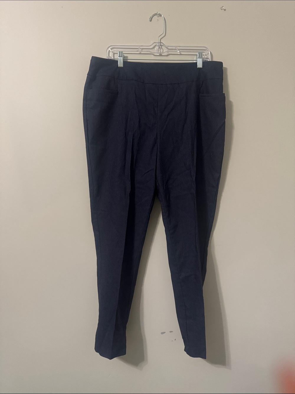 Cato Navy Blue Slim Ponte Pants
